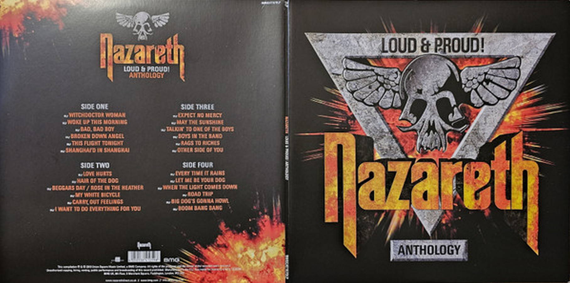 Nazareth – Loud &amp; Proud! Anthology (2LP color)
